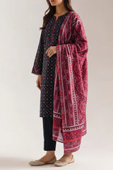 Printed Lawn Stitched 3 Piece