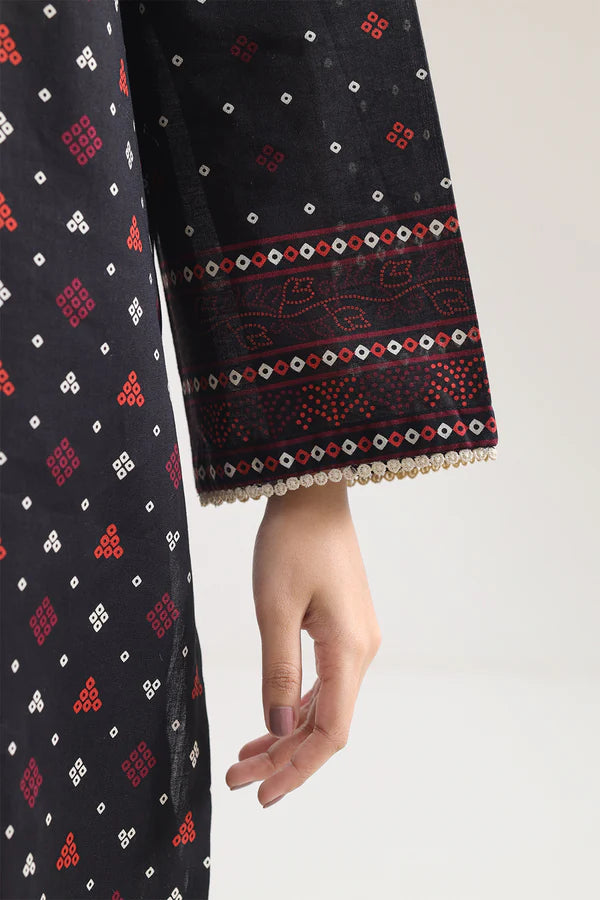 Printed Lawn Stitched 3 Piece