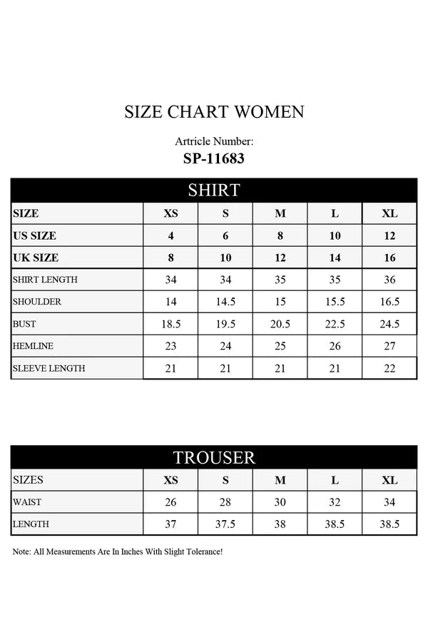 Solid Embroidered Lawn Stitched 2 Piece (Shirt/Trouser)