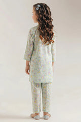 Printed Lawn Stitched 2 Piece (Shirt/Trouser) For Kids