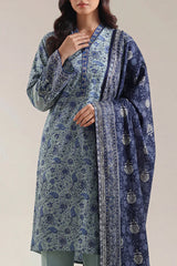 Printed Linen Stitched 2 Piece (Shirt/Trouser)