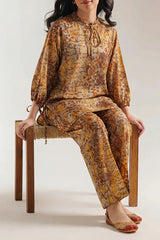 Printed Khaddar Stitched 2 Piece (Shirt/Trouser)