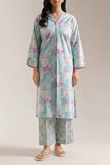 Printed Lawn Stitched 2 Piece (Shirt/Trouser)