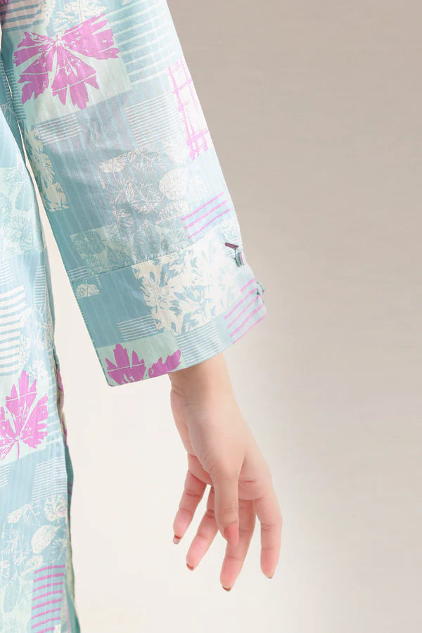 Printed Lawn Stitched 2 Piece (Shirt/Trouser)