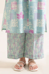 Printed Lawn Stitched 2 Piece (Shirt/Trouser)