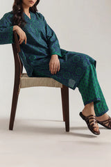 Printed Lawn Stitched 2 Piece (Shirt/Trouser)