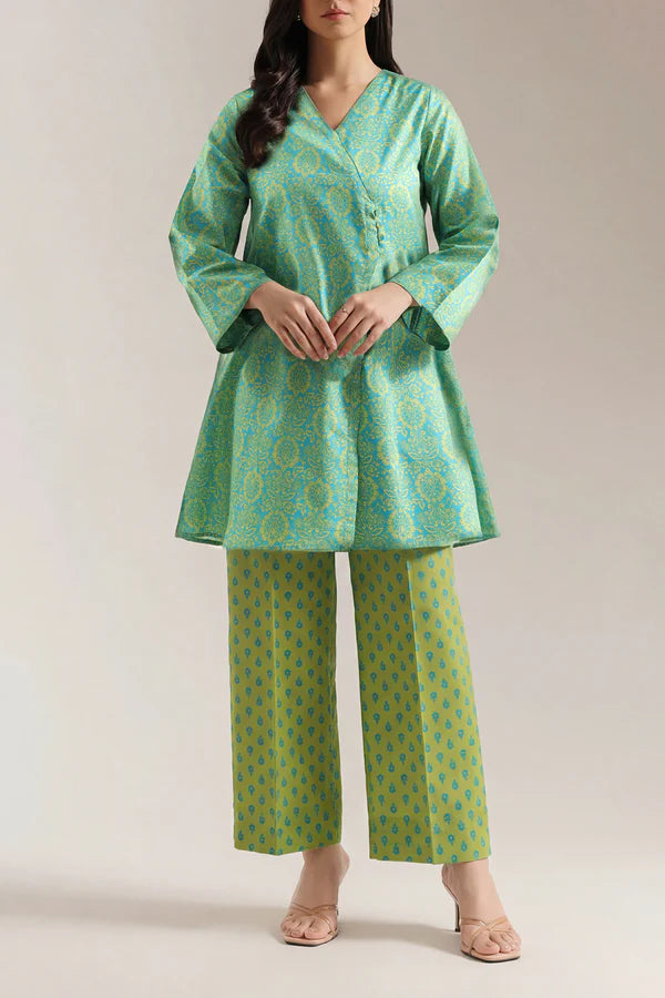 Printed Lawn Stitched 2 Piece (Shirt/Trouser)