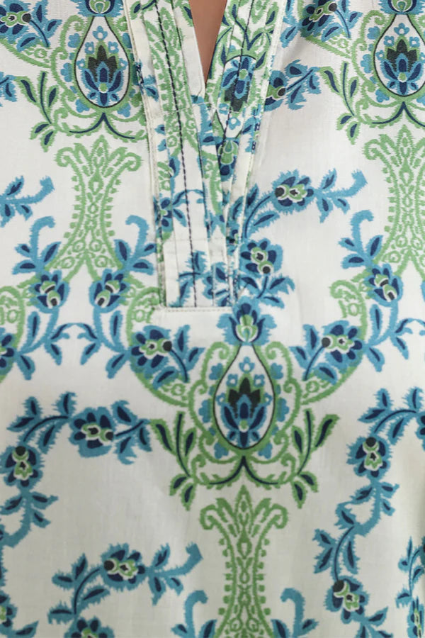 Printed Arabic Lawn Stitched 2 Piece (Shirt/Trouser)