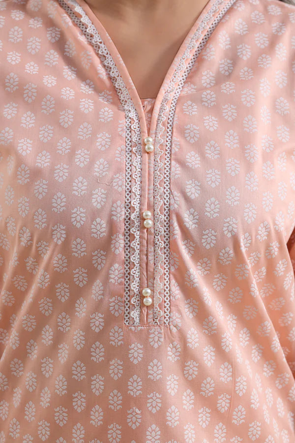 Printed Lawn Stitched 2 Piece (Shirt/Trouser)