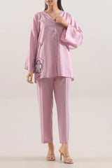Solid Soft Touch Cotton Stitched 2 Piece (Shirt/Trouser)