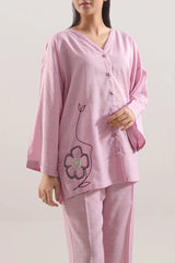 Solid Soft Touch Cotton Stitched 2 Piece (Shirt/Trouser)