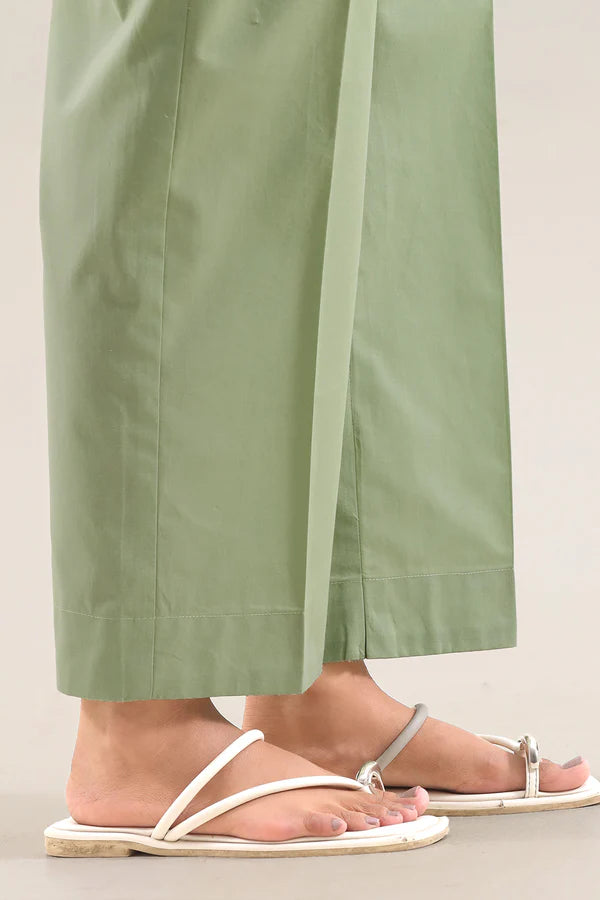 Solid Embroidered Poplin Stitched 2 piece (Shirt/Trouser)