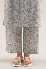 Printed Lawn Stitched 2 Piece (Shirt/Trouser)