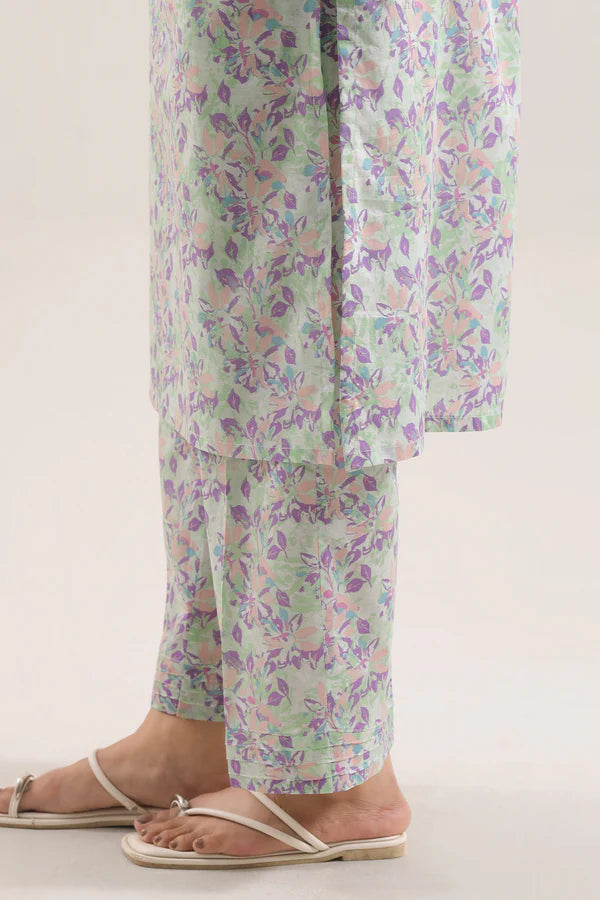 Printed Lawn Stitched 2 Piece (Shirt/Trouser)