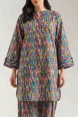 Printed Lawn Stitched 2 Piece (Shirt/Trouser)