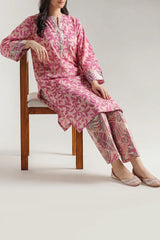Printed Lawn Stitched 2 Piece (Shirt/Trouser)