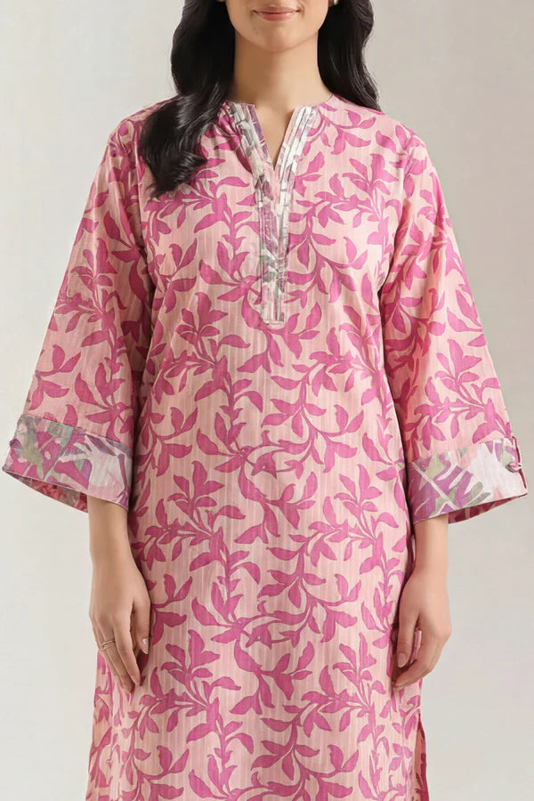 Printed Lawn Stitched 2 Piece (Shirt/Trouser)