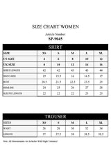 Solid Embroidered Korean Silk Stitched 2 Piece (Shirt/Trouser)