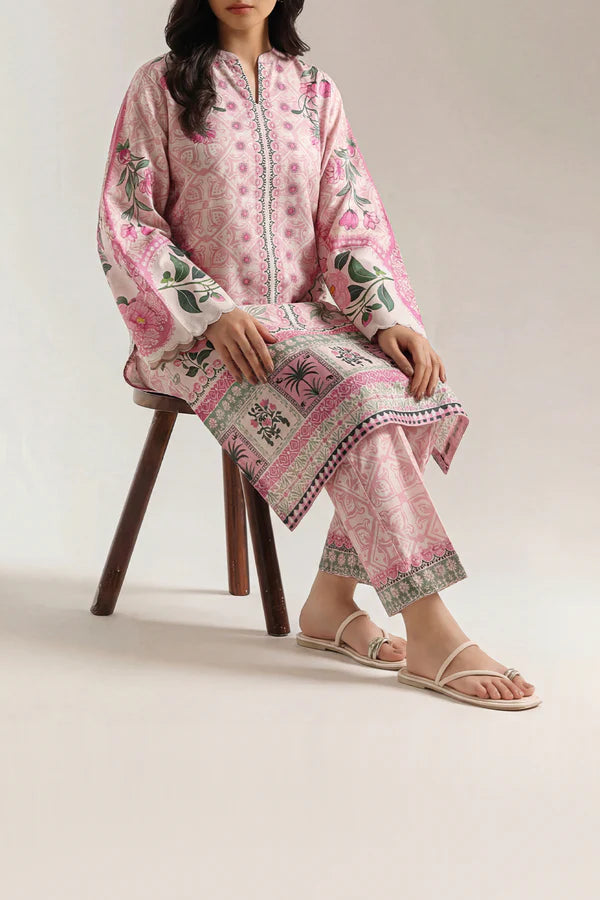 Printed Corduroy Stitched 2 Piece (Shirt/Trouser)