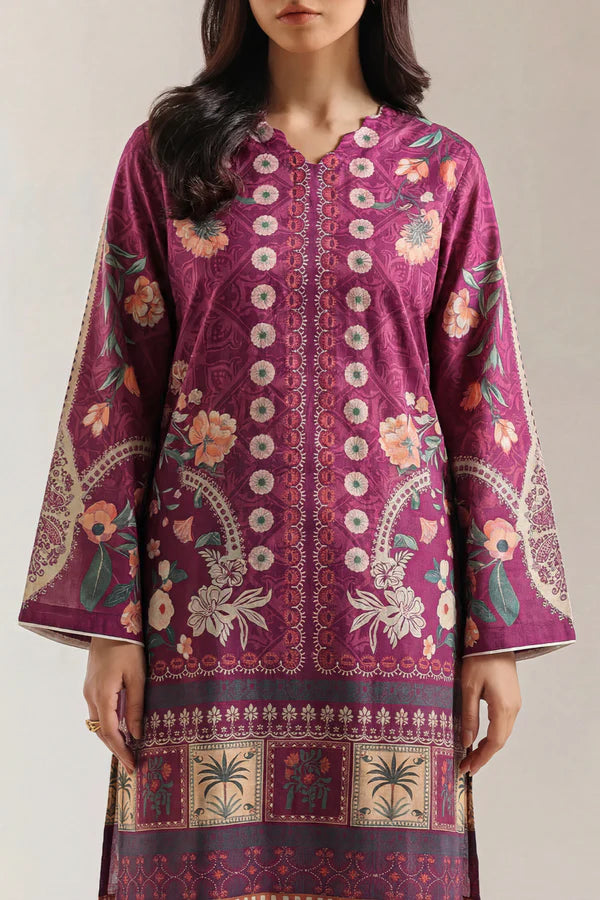 Printed Corduroy Stitched 2 Piece (Shirt/Trouser)