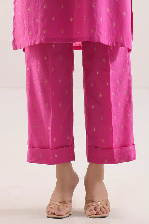 Cotton Jacquard Stitched 3 Piece