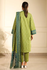 Printed Lawn Stitched 2 Piece (Shirt/Dupatta)