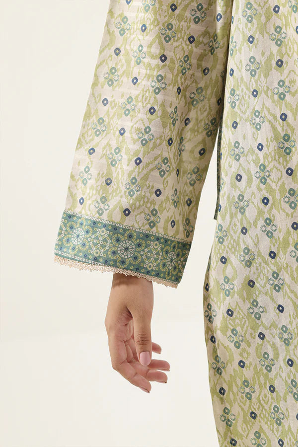 Printed Lawn Stitched 2 Piece (Shirt/Trouser)