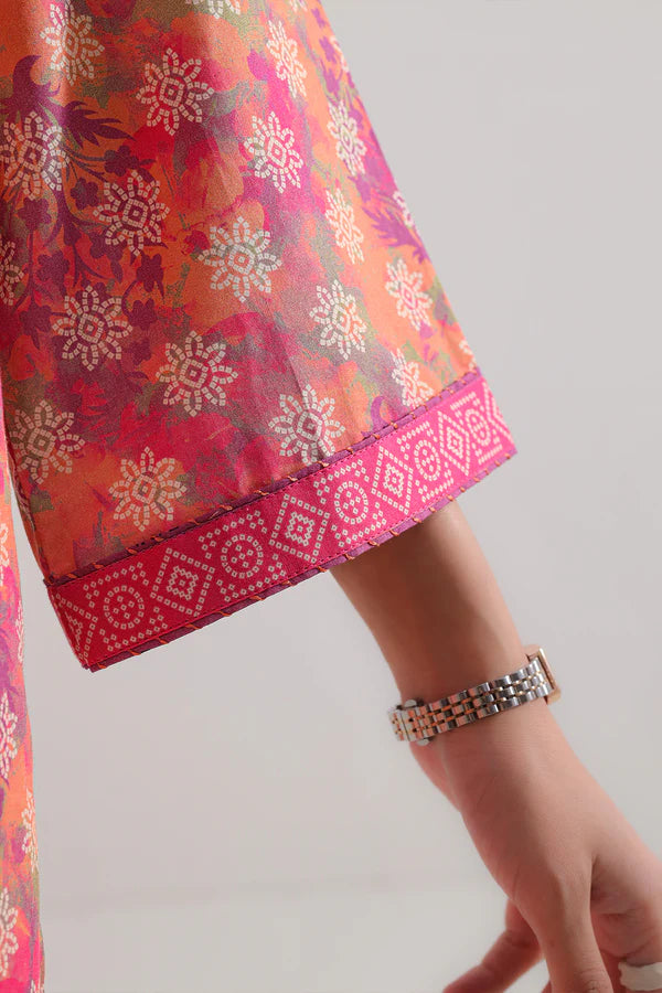 Unstitched Printed Lawn 3 Piece
