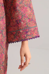 Unstitched Printed Lawn 3 Piece