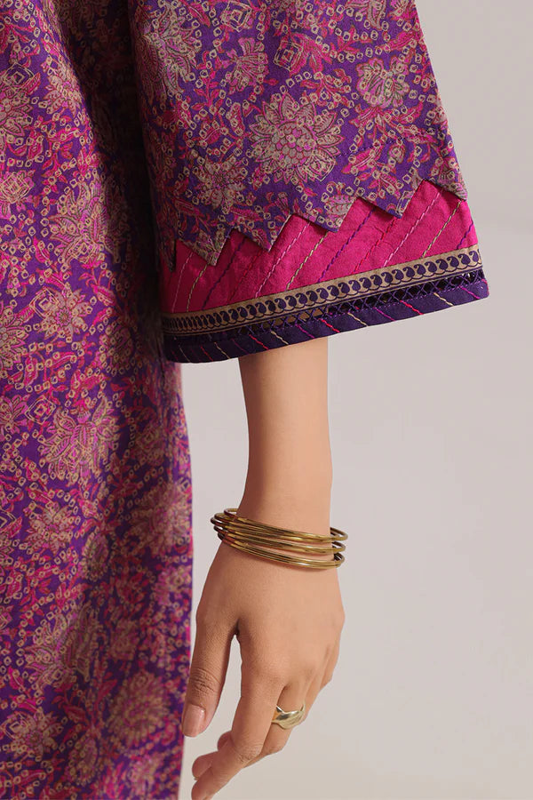 Unstitched Printed Lawn 3 Piece