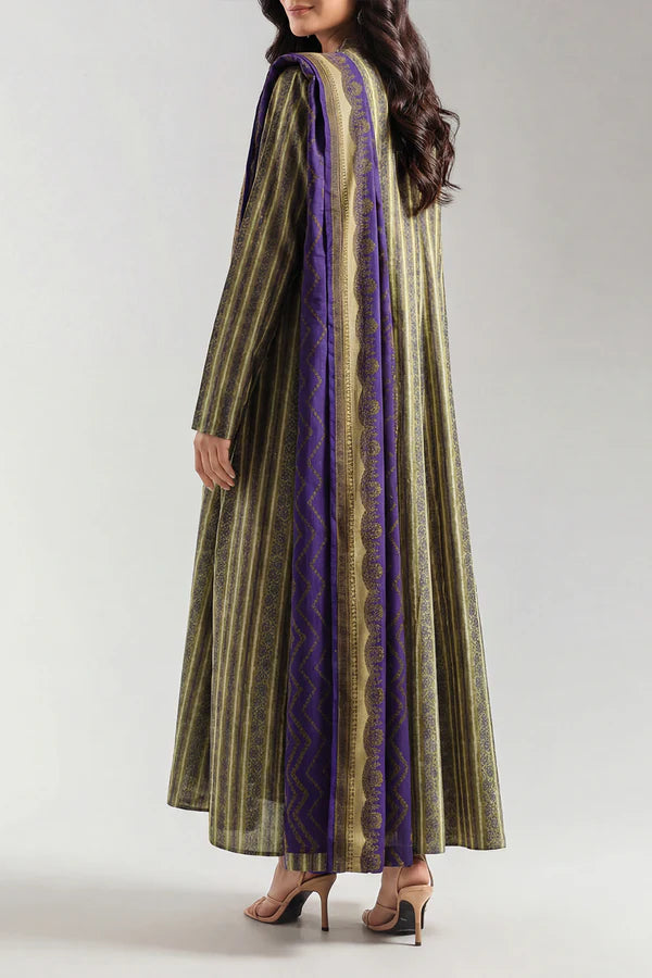 Unstitched Printed Lawn 3 Piece
