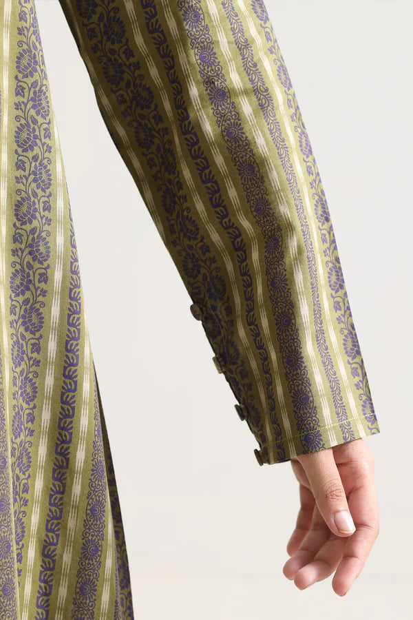 Unstitched Printed Lawn 3 Piece