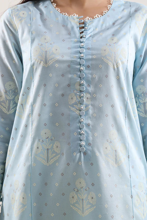 Unstitched Printed Lawn 3 Piece