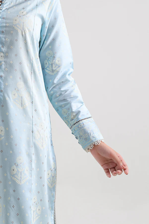 Unstitched Printed Lawn 3 Piece