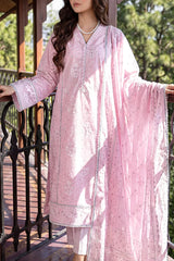 Unstitched Printed Lawn 3 Piece