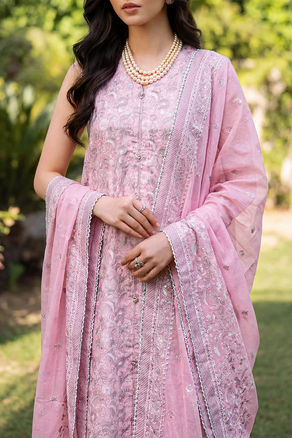Unstitched Printed Lawn 3 Piece