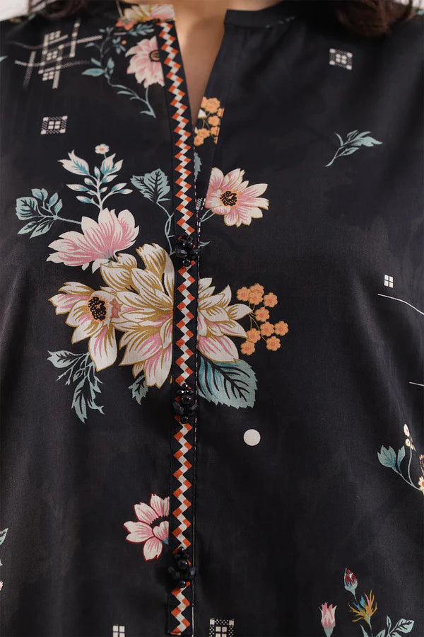 Unstitched Printed Lawn 3 Piece
