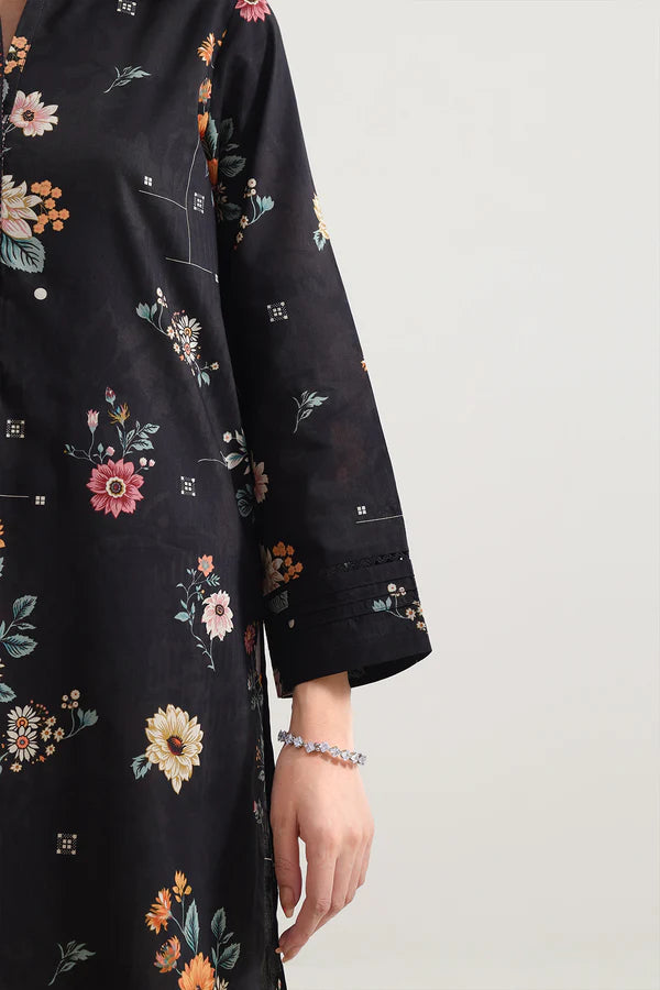 Unstitched Printed Lawn 3 Piece