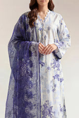 Unstitched Printed Lawn 3 Piece