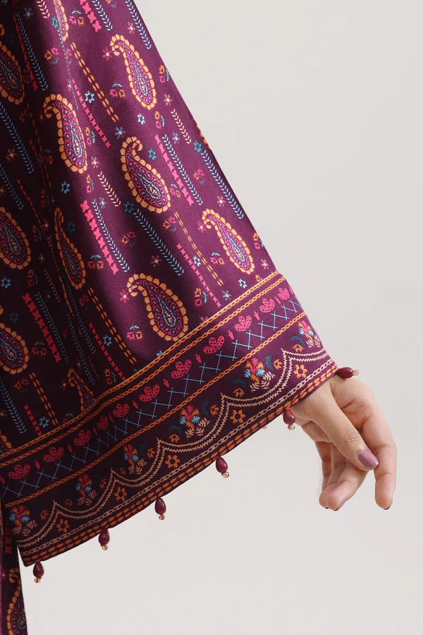 Unstitched Printed Lawn 3 Piece