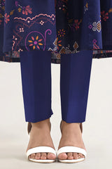 Unstitched Printed Self Strip Lawn 3 Piece