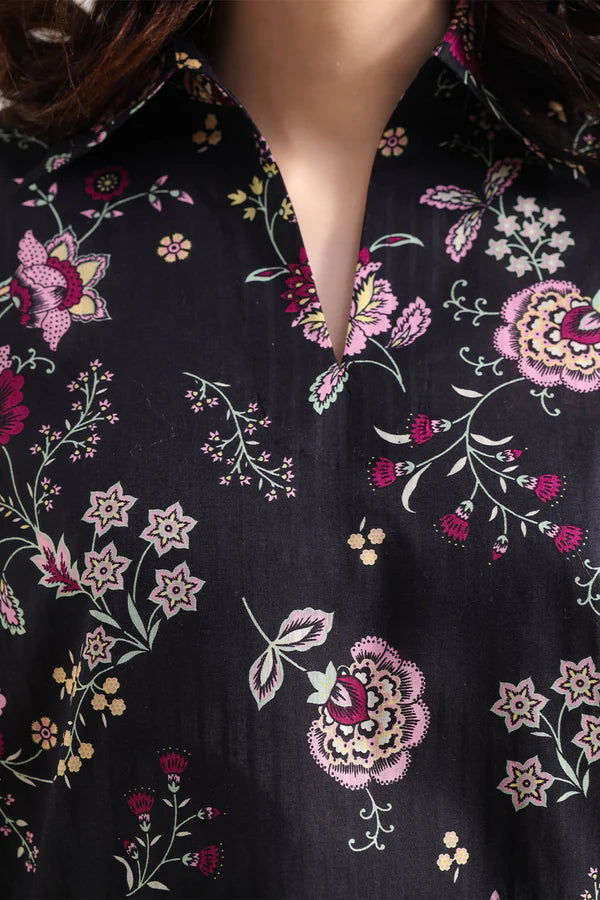 Unstitched Printed Lawn 3 Piece