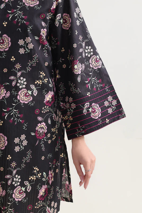 Unstitched Printed Lawn 3 Piece