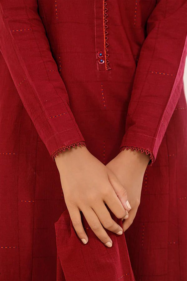 Unstitched Jacquard Cotton Shirt
