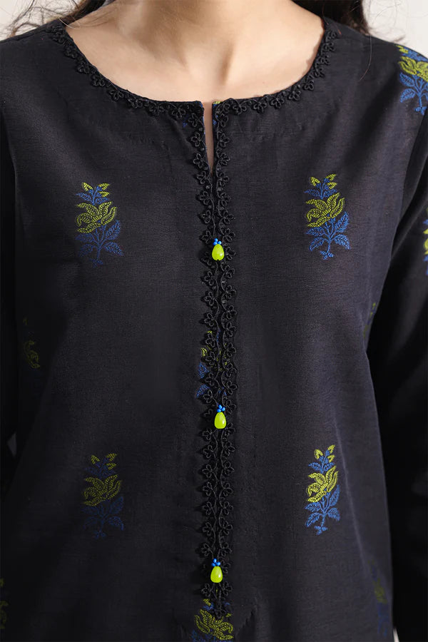Unstitched Cotton Jacquard 3 Piece