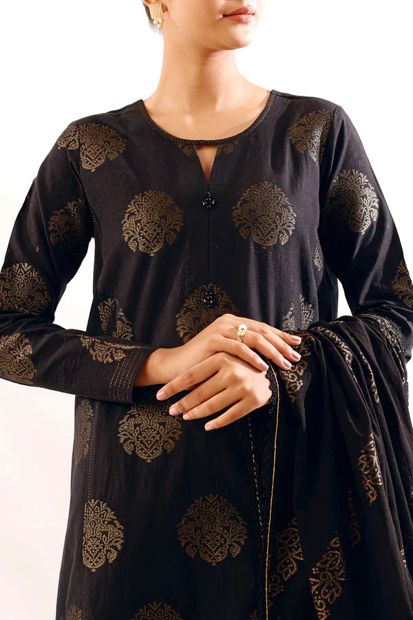 Unstitched Jacquard Cotton Shirt