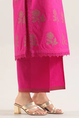 Unstitched Jacquard Cotton 2 Piece (Shirt/Trouser)
