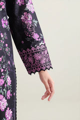 Unstitched Embroidered Lawn 3 Piece