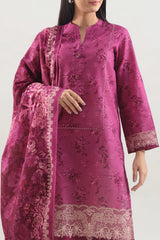 Unstitched Printed Lawn 3 Piece