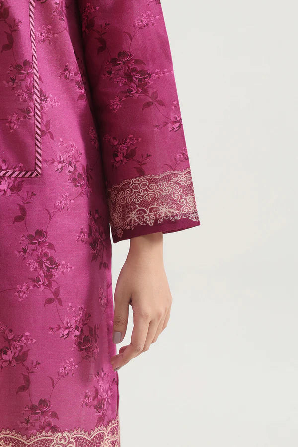 Unstitched Printed Lawn 3 Piece
